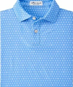Peter Millar Seeing Double Performance Jersey Junior Golf Shirts