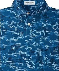 Peter Millar Tidal Performance Jersey Junior Golf Shirts