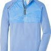 Peter Millar Hyperlight Weld Quarter-Zip Junior Golf Pullovers
