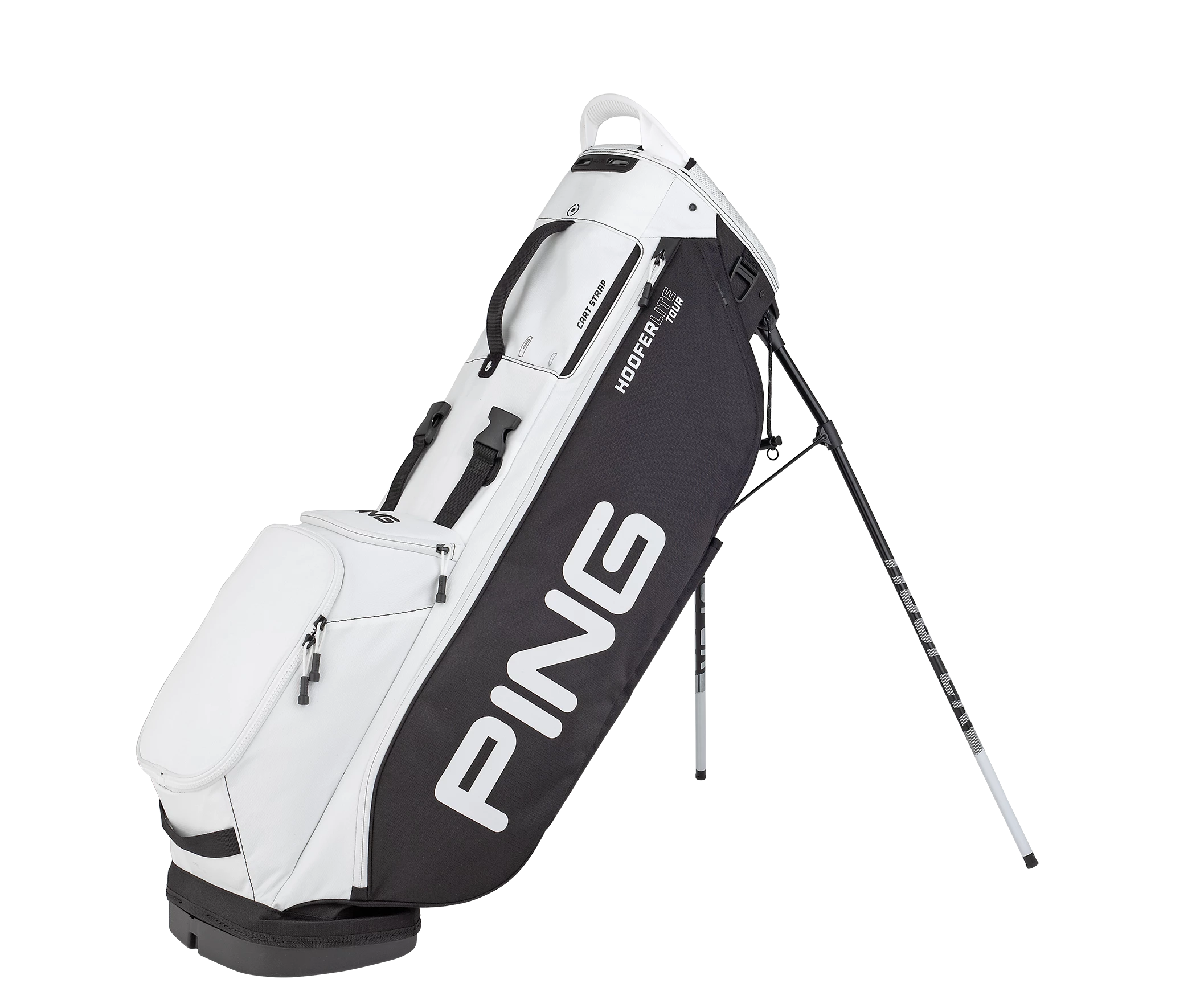 Ping Tour Black/White Double Strap Hooferlite 201 Carry Bag 1 Ping Tour Black/White Double Strap Hooferlite 201 Carry Bag