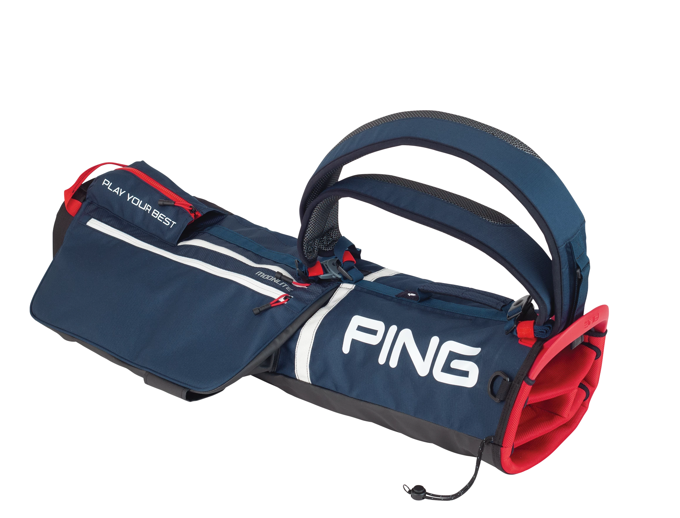 Ping Moonlite 201 Carry Bag Navy/White/Scarlet 1 Ping Moonlite 201 Carry Bag Navy/White/Scarlet