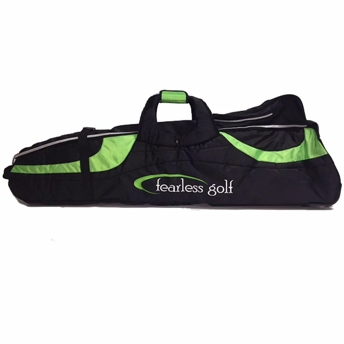 Fearless Deluxe Golf Travel Cover - Black/Green 1 Fearless Deluxe Golf Travel Cover - Black/Green