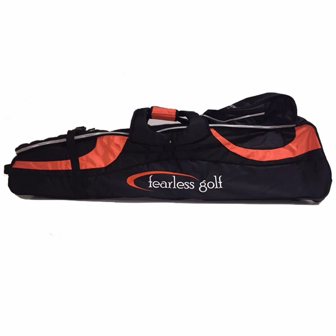 Fearless Deluxe Golf Travel Cover - Black/Orange 1 Fearless Deluxe Golf Travel Cover - Black/Orange