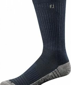 FootJoy TechSof Tour Crew Golf Socks - Single Pairs -Cheap Accessories Store fj 17212