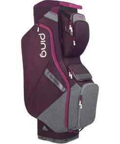 Ping Traverse 214 Cart Bag Heather Grey/Magenta